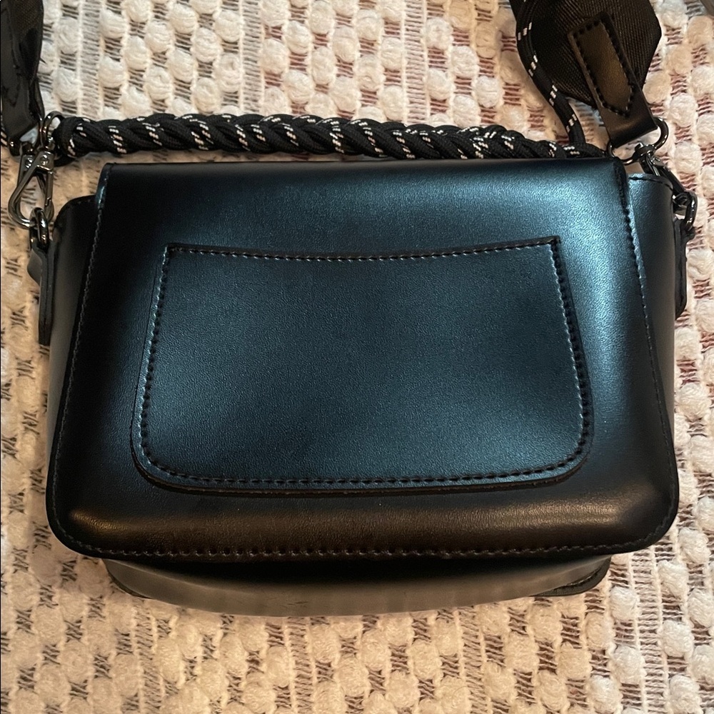 Claudia Canova Faux Leather Crossbody Bag with Adjustable Strap - Picture 14 of 14